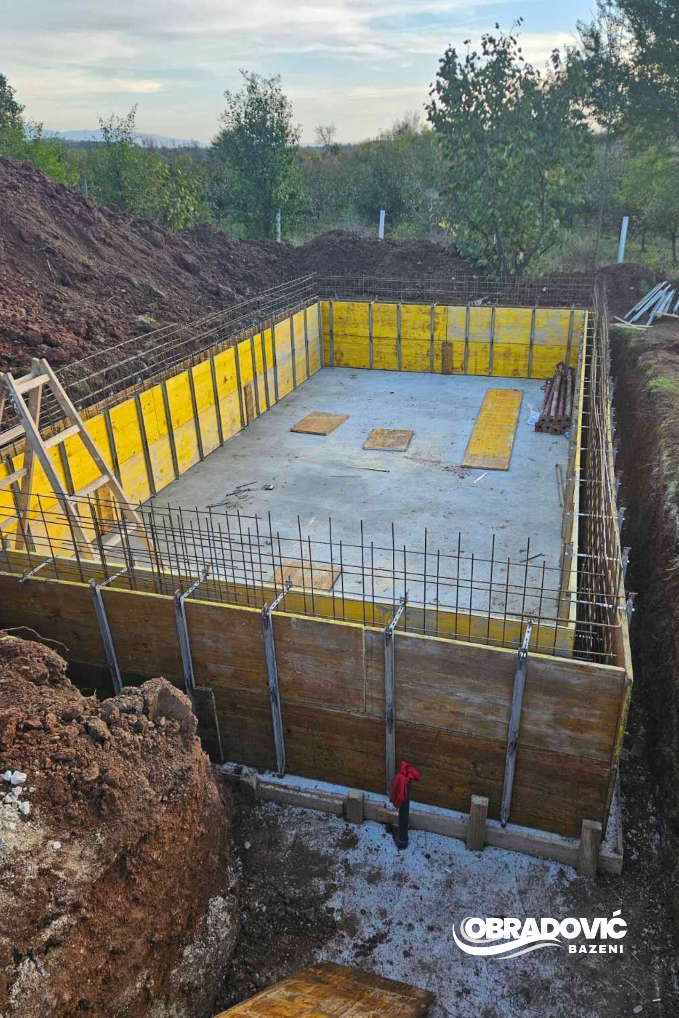 Izgradnja bazena